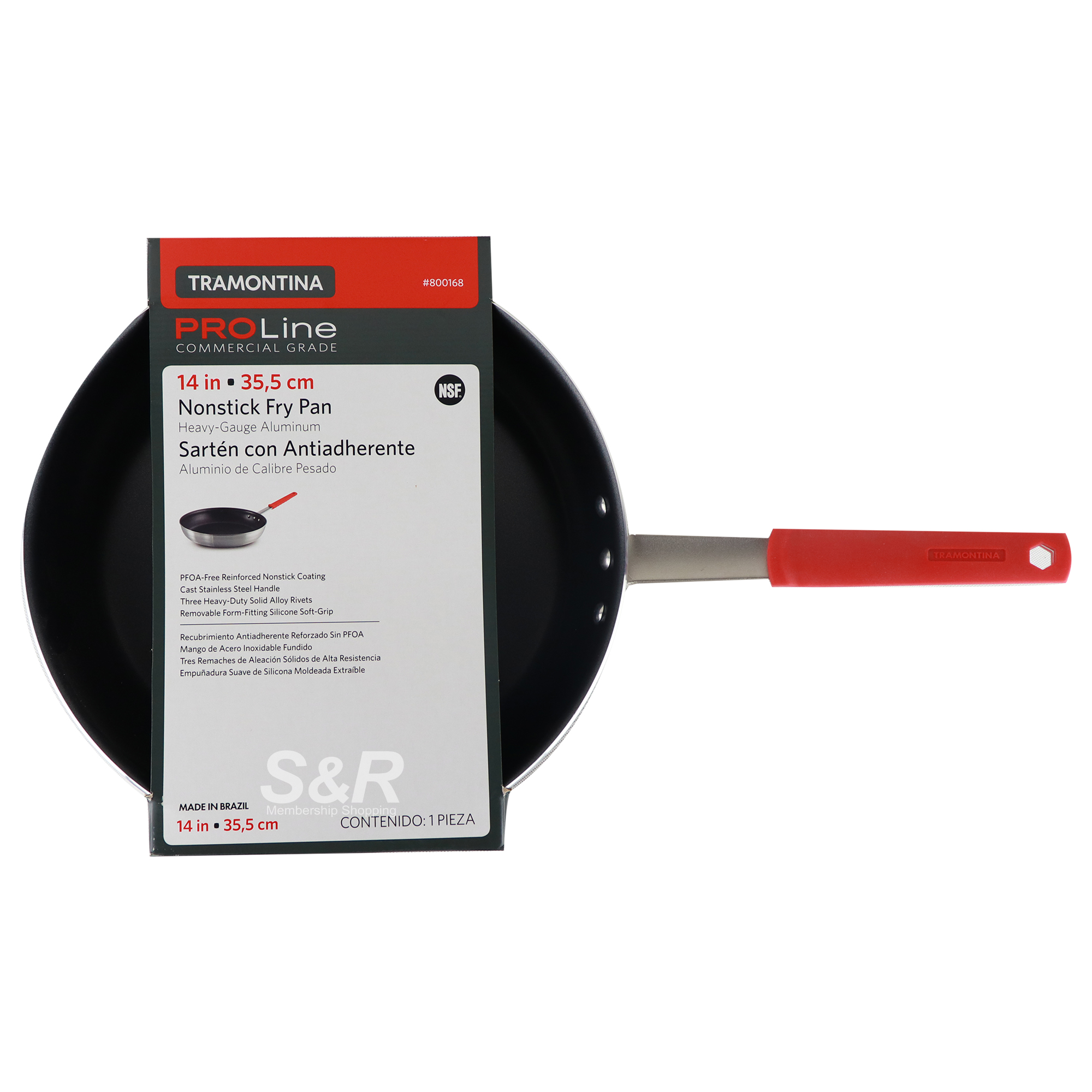 Tramontina ProLine Commercial Grade Nonstick Fry Pan 14-inch